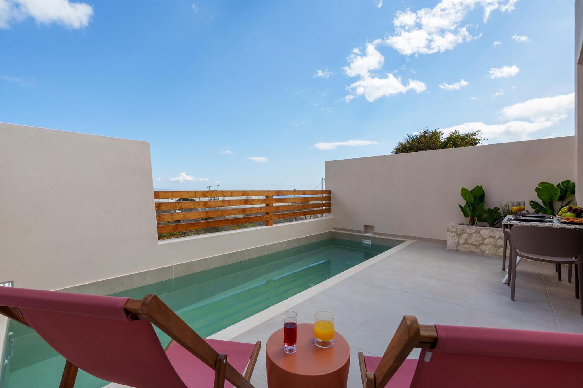 Sugarwhite Suites With Private Not Heated Pool Emporio  Ngoại thất bức ảnh