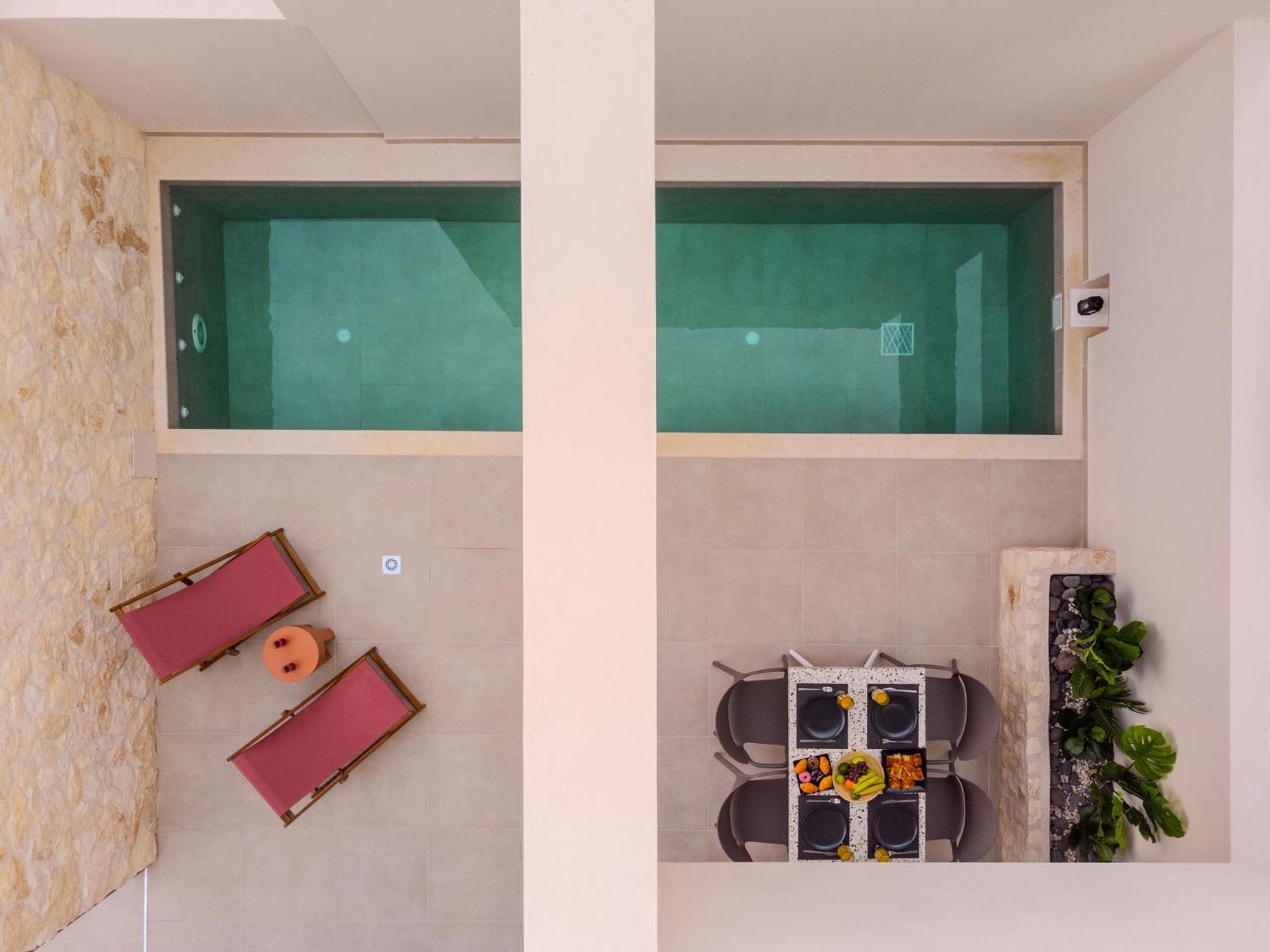 Sugarwhite Suites With Private Not Heated Pool Emporio  Ngoại thất bức ảnh